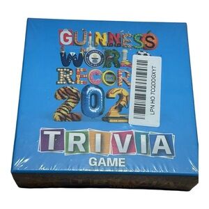 Guinness World Records 2025 Trivia Game New‎ Sealed Family Fun